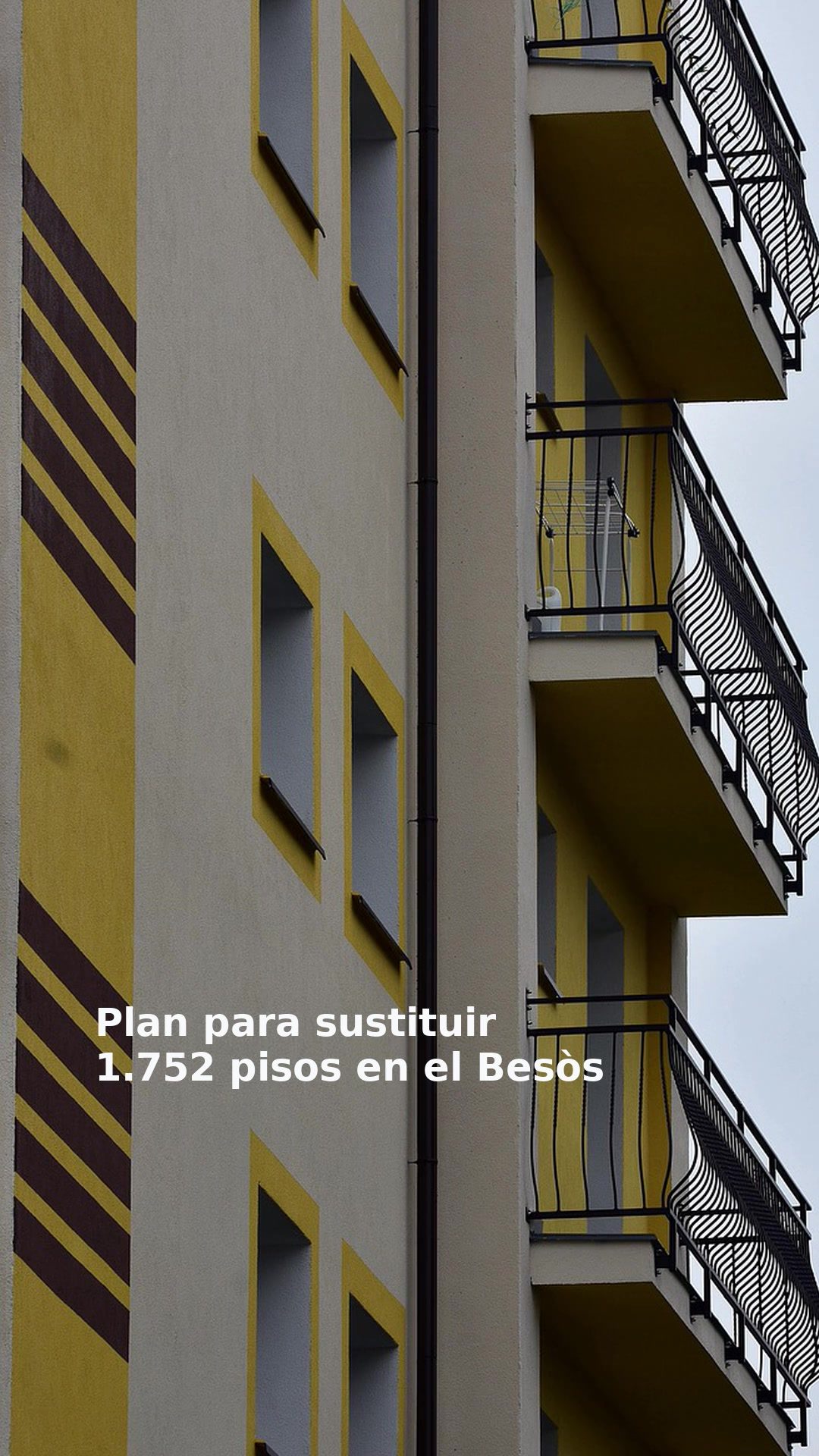 Plan para sustituir 1.752 pisos en el Besòs