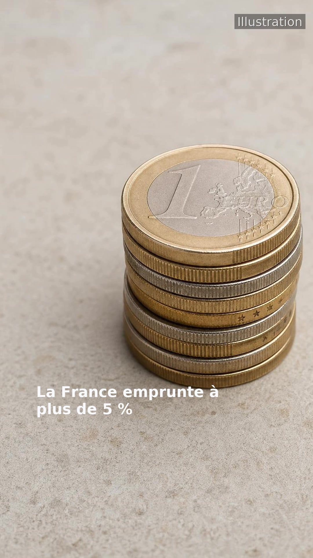 La France emprunte à plus de 5 %
