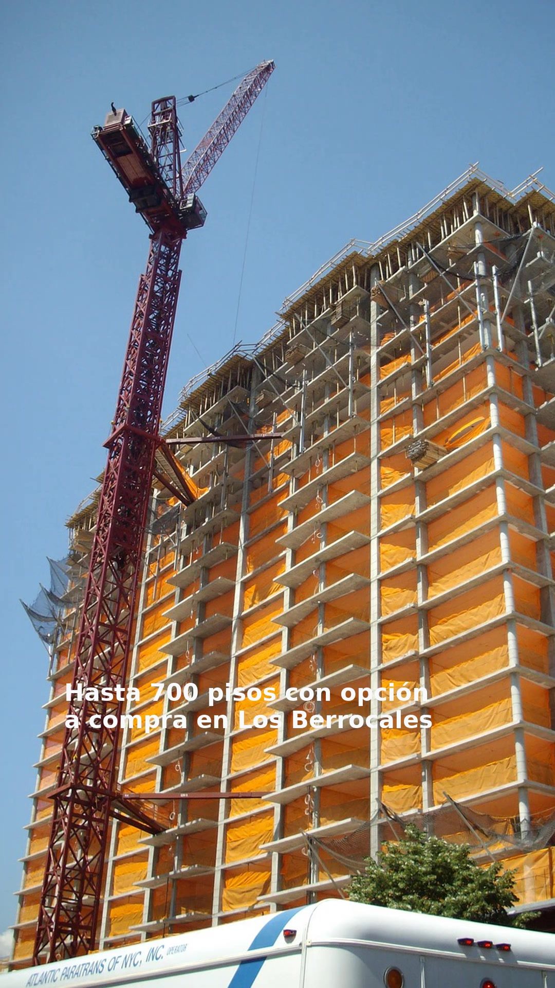 Hasta 700 pisos con opción a compra en Los Berrocales