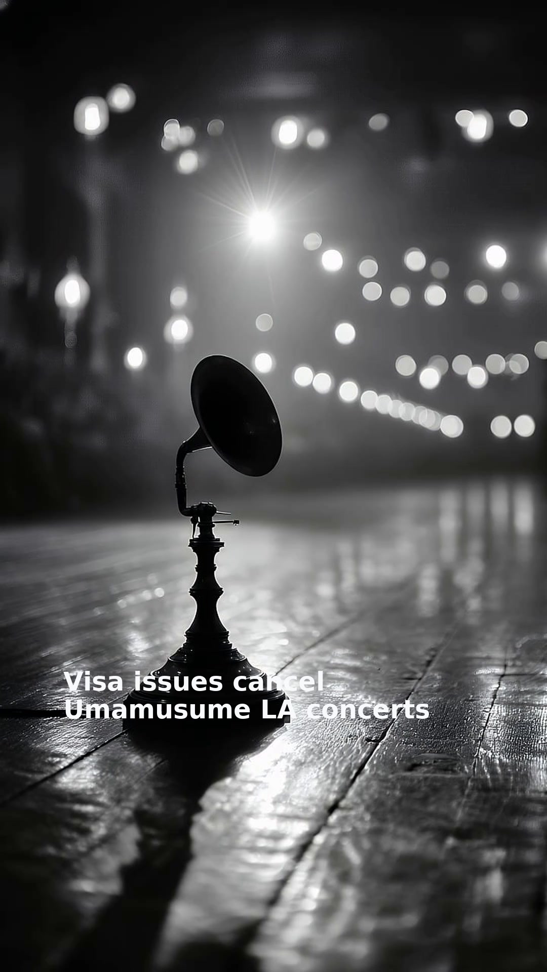 Visa issues cancel Umamusume LA concerts