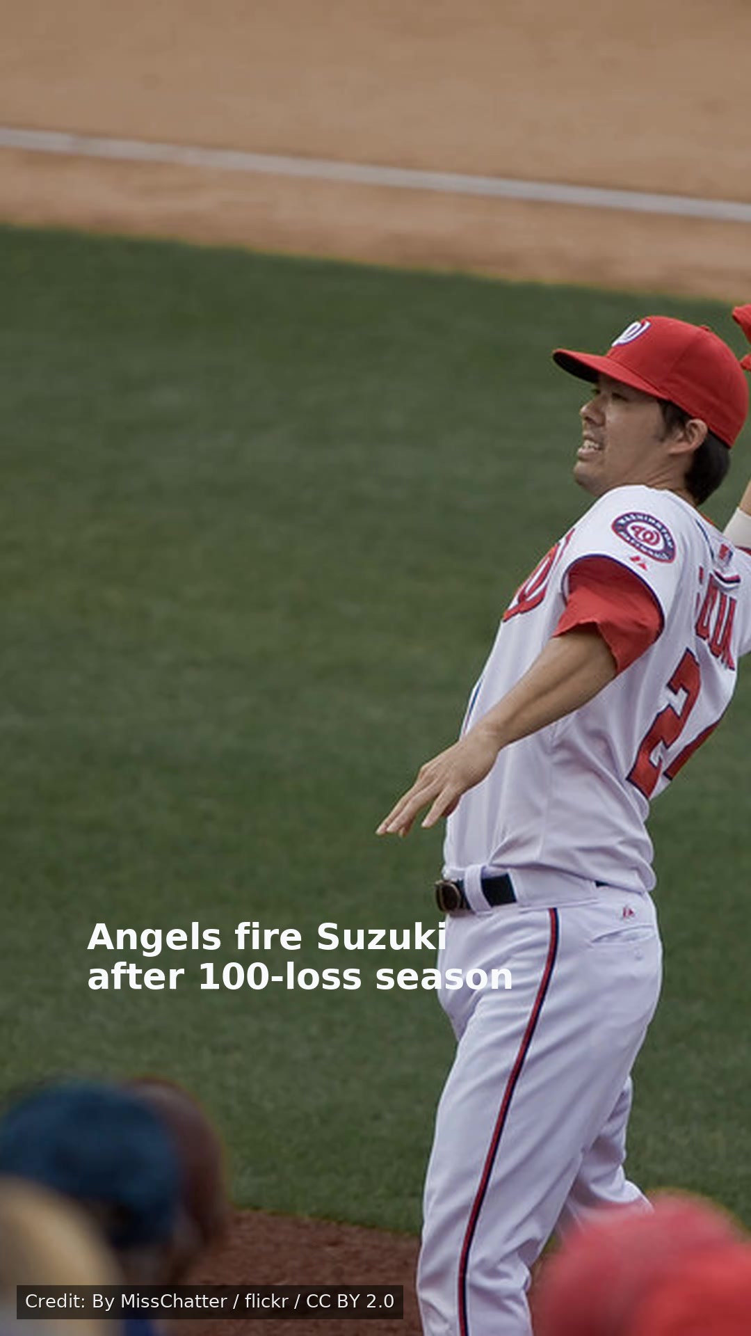 Angels fire Suzuki after 100-loss season