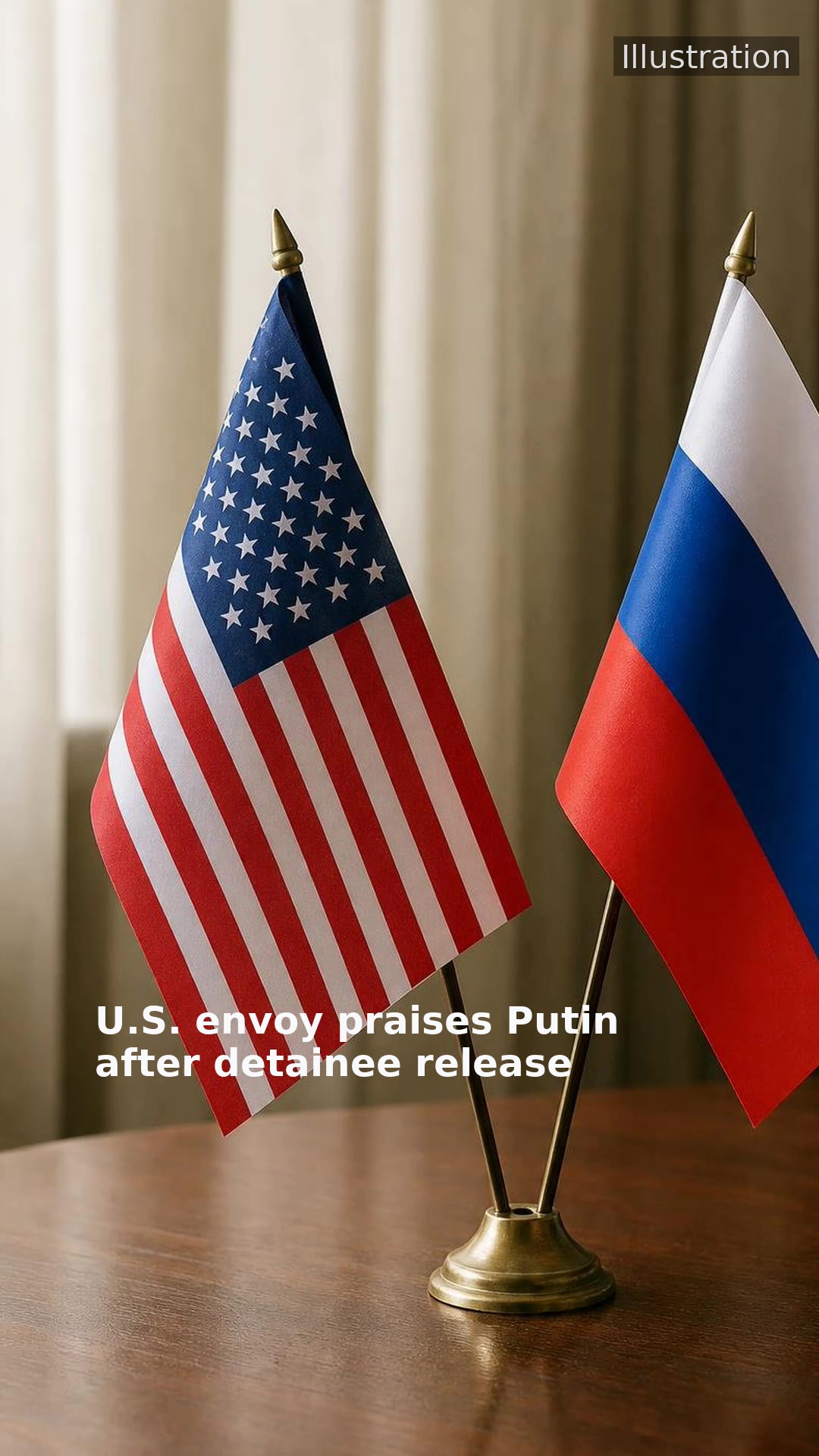 U.S. envoy praises Putin after detainee release