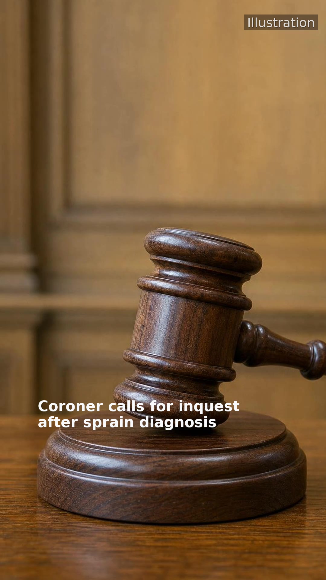 Coroner calls for inquest after sprain diagnosis