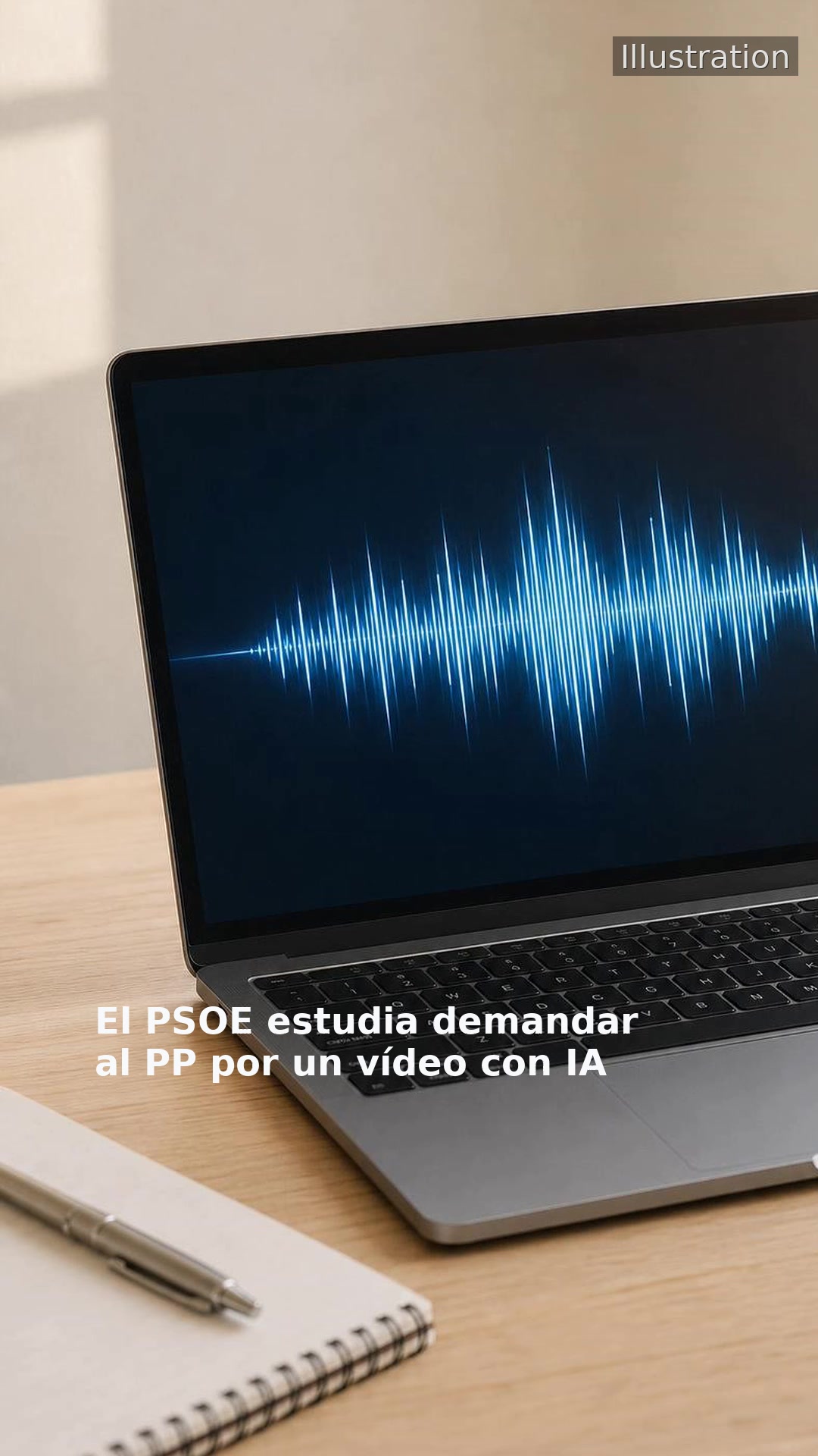 El PSOE estudia demandar al PP por un vídeo con IA