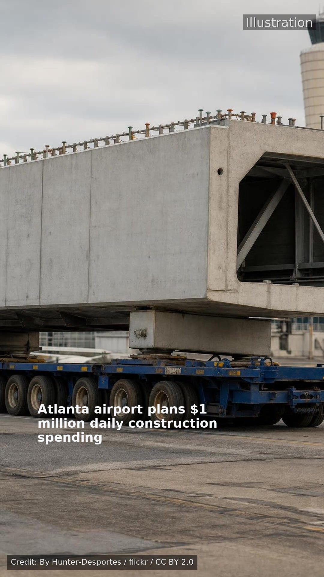 Atlanta airport plans $1 million daily construction spending