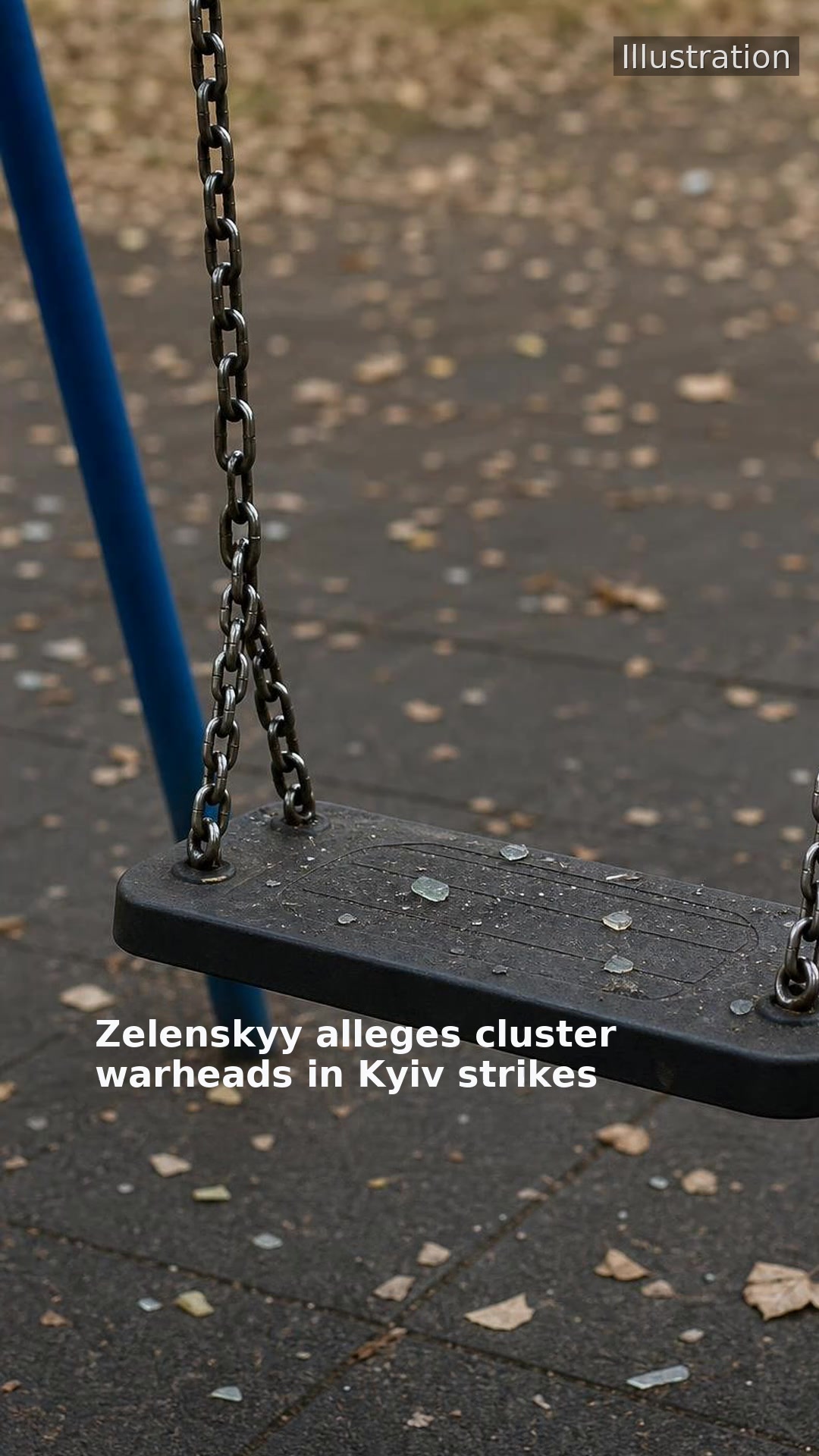 Zelenskyy alleges cluster warheads in Kyiv strikes