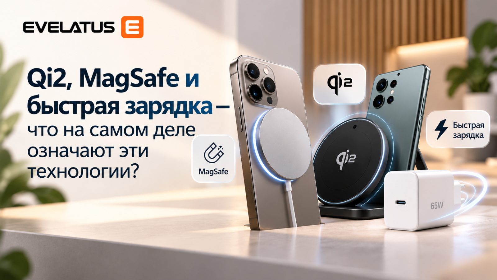 Qi2, MagSafe и быстрая зарядка — что на самом деле означают эти технологии?