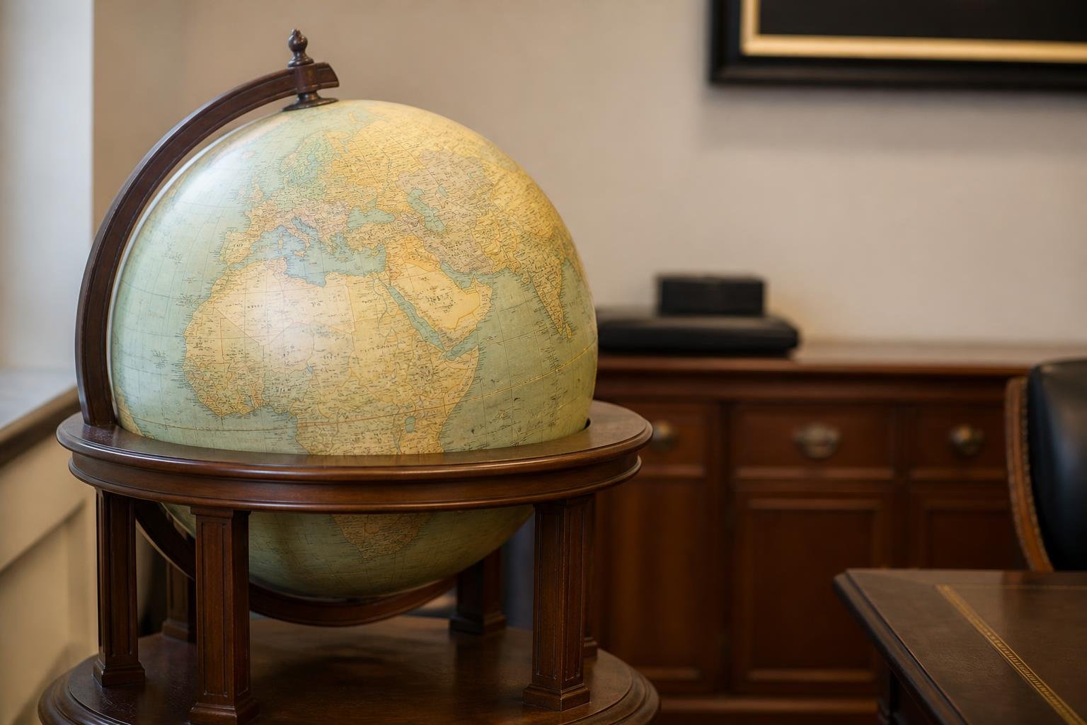 Eisenhower globe reportedly damaged during move for Hegseth’s office
