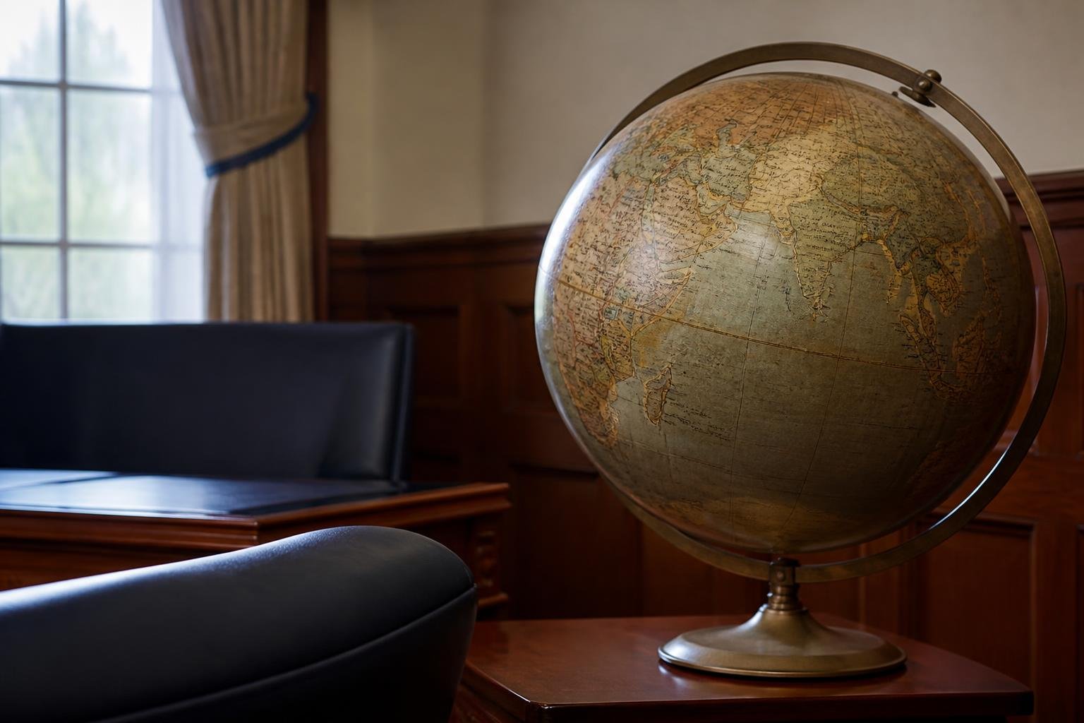Eisenhower-era globe reportedly dropped during move for Hegseth