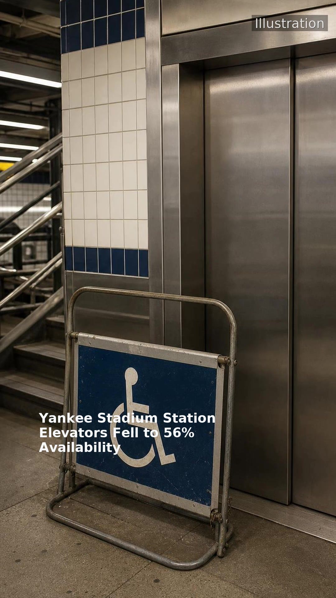 Yankee Stadium Station Elevators Fell to 56% Availability