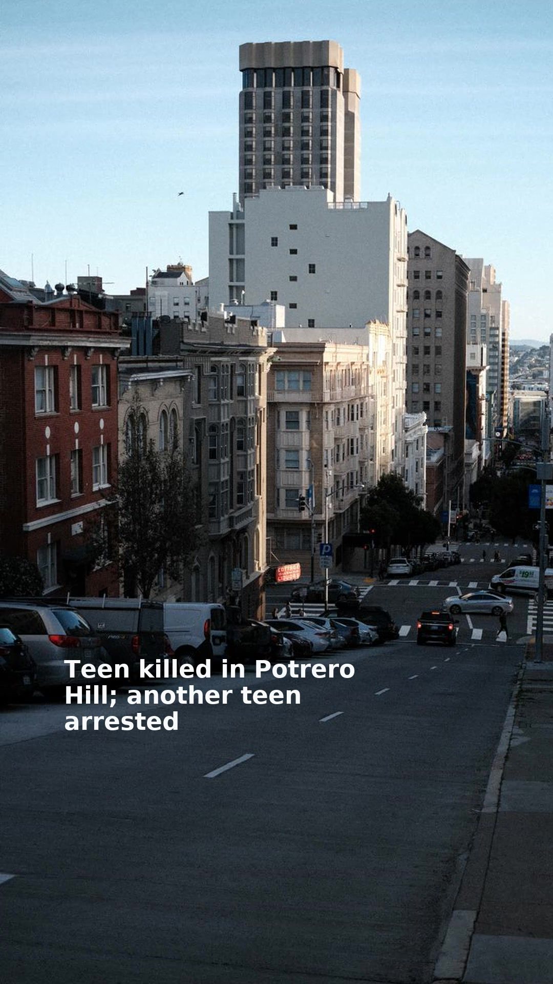 Teen killed in Potrero Hill; another teen arrested