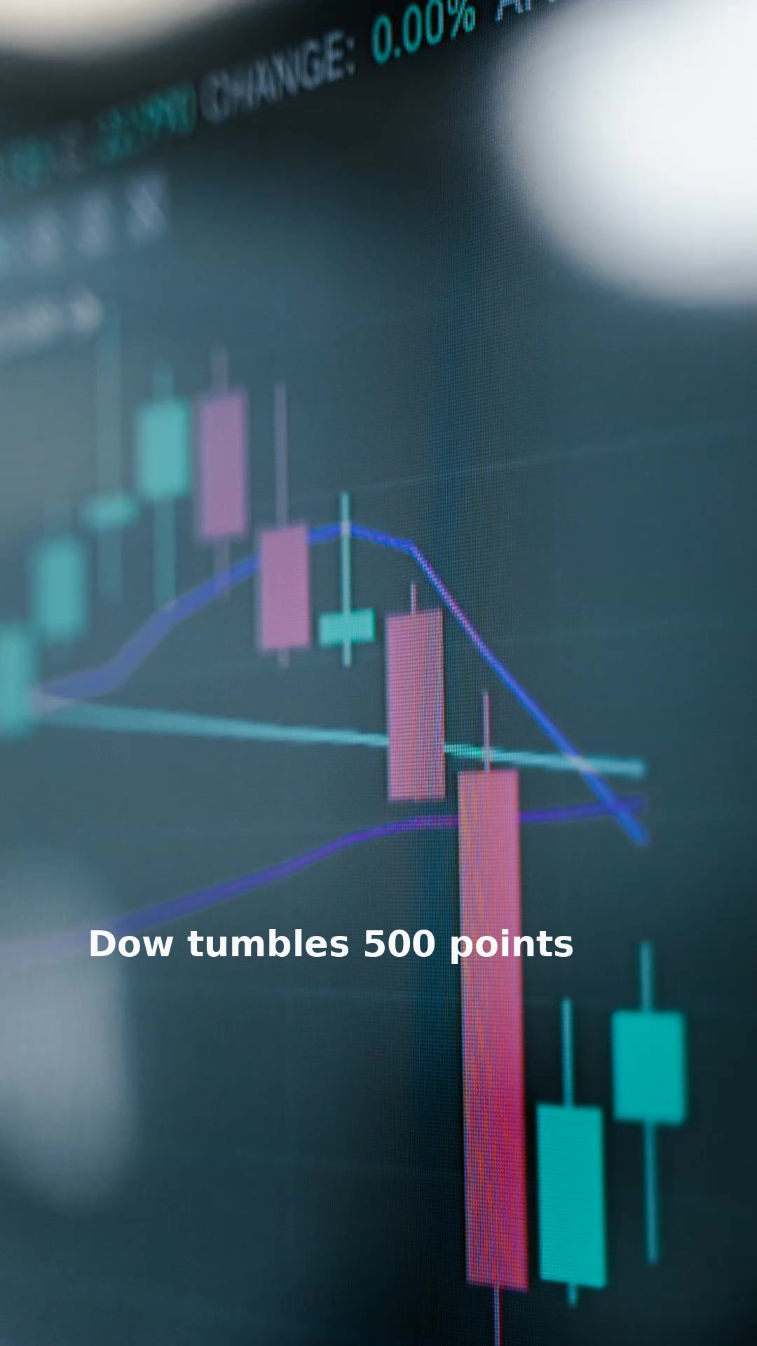 Dow tumbles 500 points