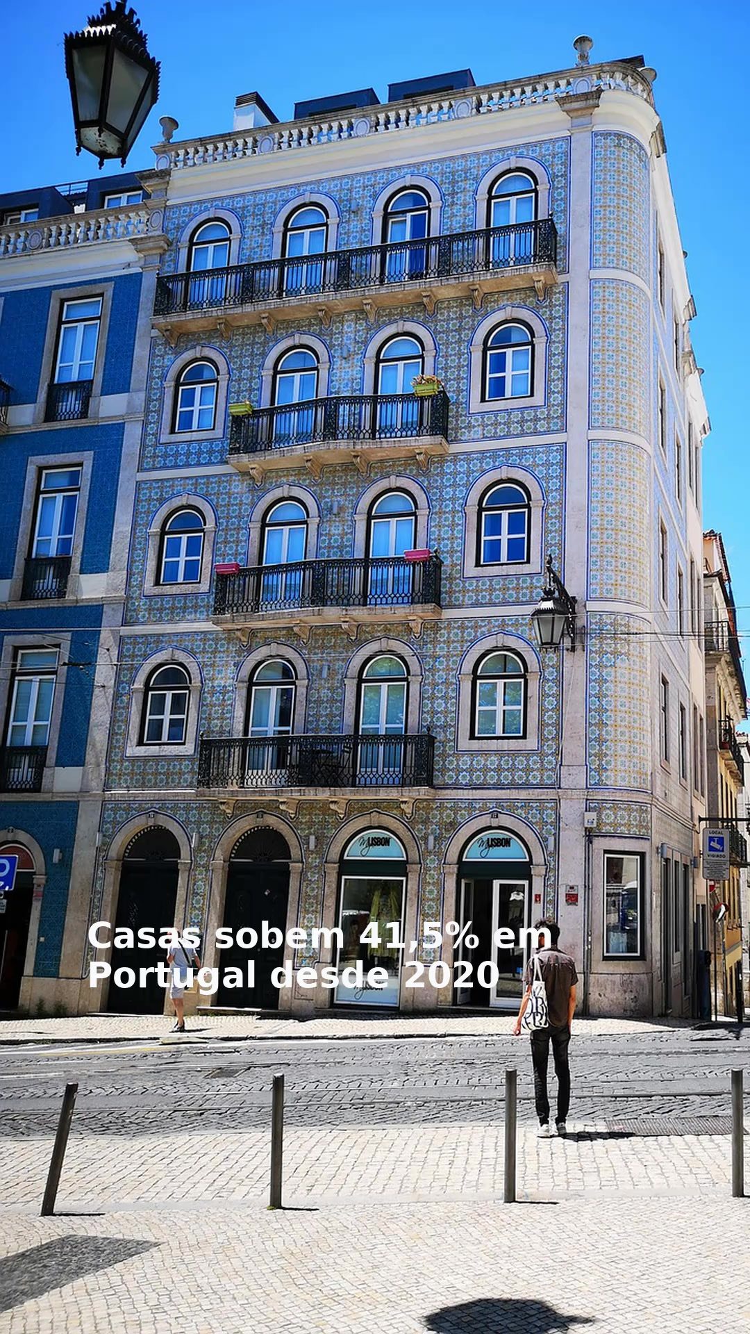 Casas sobem 41,5% em Portugal desde 2020