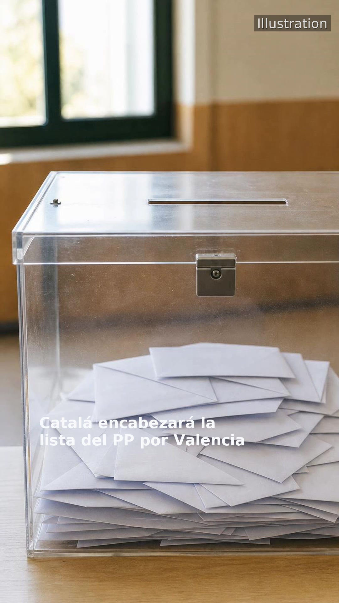 Catalá encabezará la lista del PP por Valencia