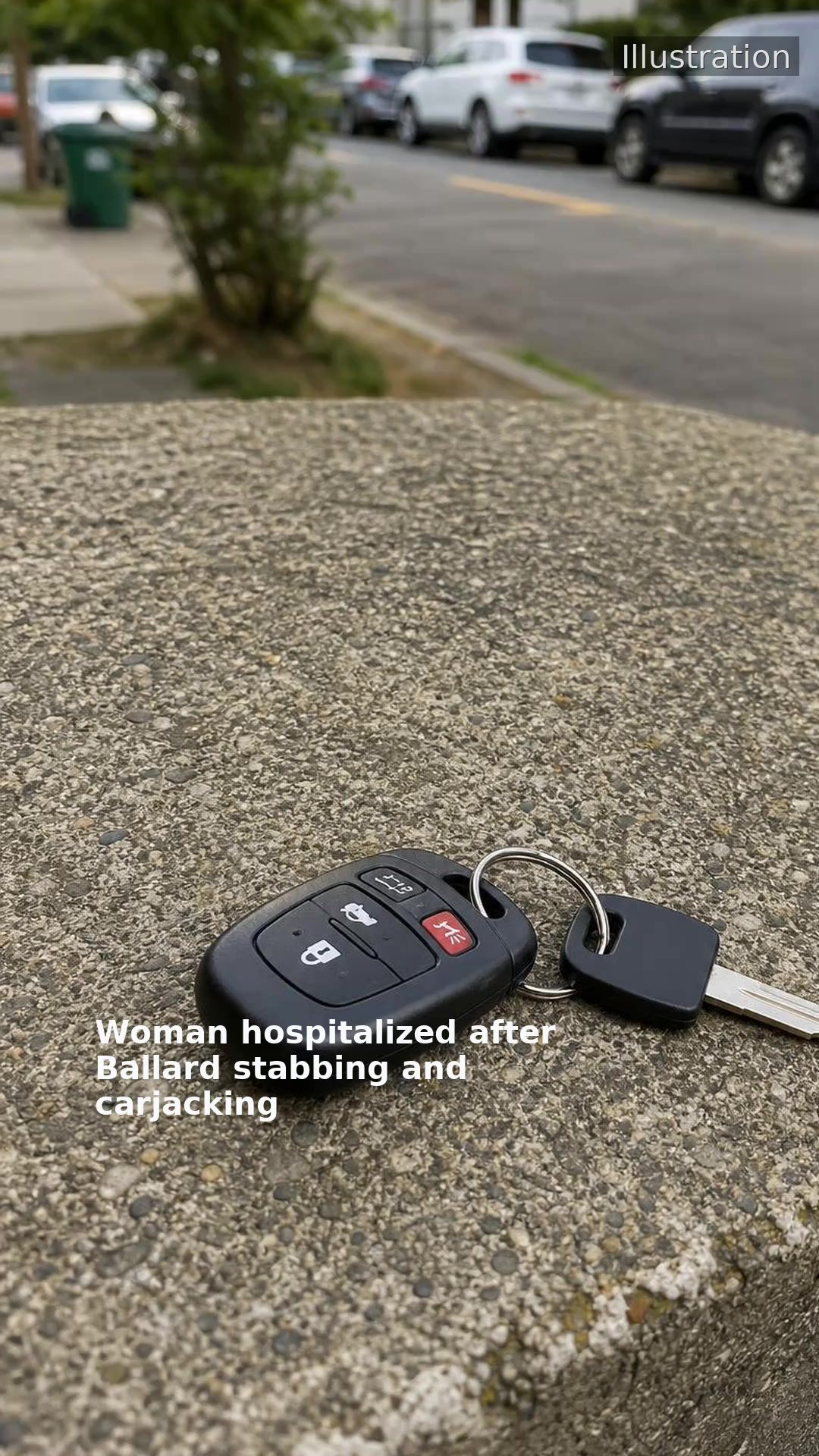 Woman hospitalized after Ballard stabbing and carjacking