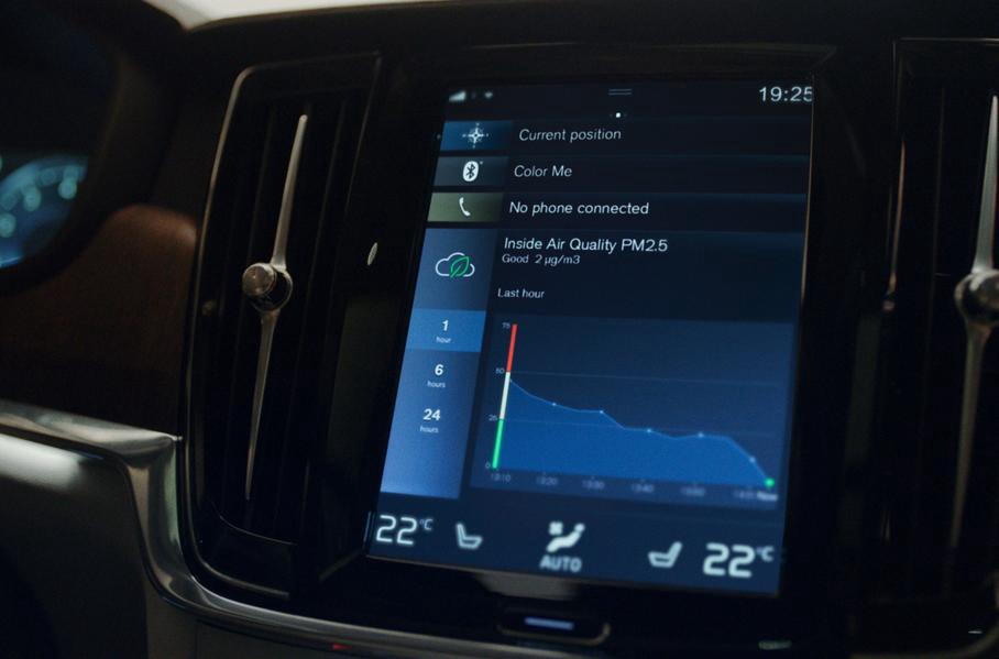 Новая система очистики воздуха в салоне от Volvo Новая система очистики воздуха в салоне от Volvo