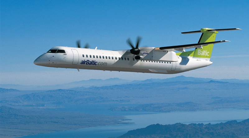"airBaltic" временно прекращает полеты в Лиепаю