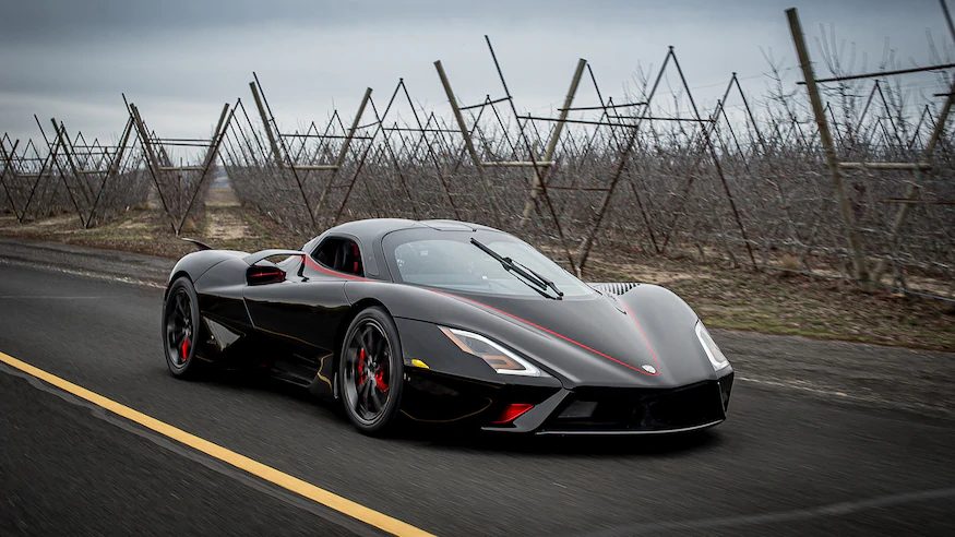 По неофициальным данным гиперкар SSC Tuatara побил рекорд скорости Koenigsegg По неофициальным данным гиперкар SSC Tuatara побил рекорд скорости Koenigsegg