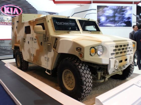 Kia сильно продвигается в создании военных машин Kia сильно продвигается в создании военных машин