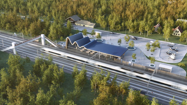 Силиня не видит возможности найти деньги для Rail Baltica в госбюджете