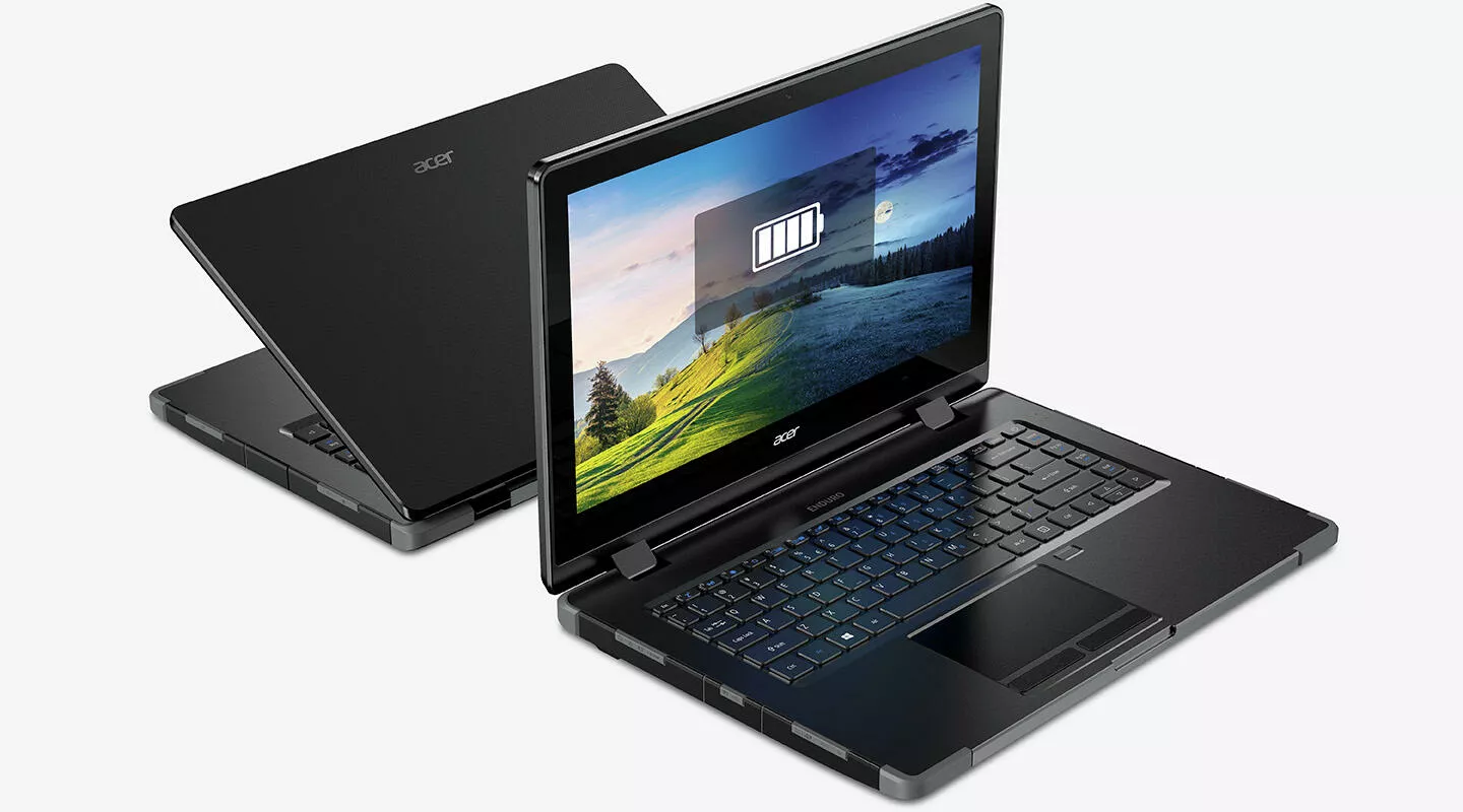 Новый ноутбук от Acer получил защиту по военному стандарту Новый ноутбук от Acer получил защиту по военному стандарту