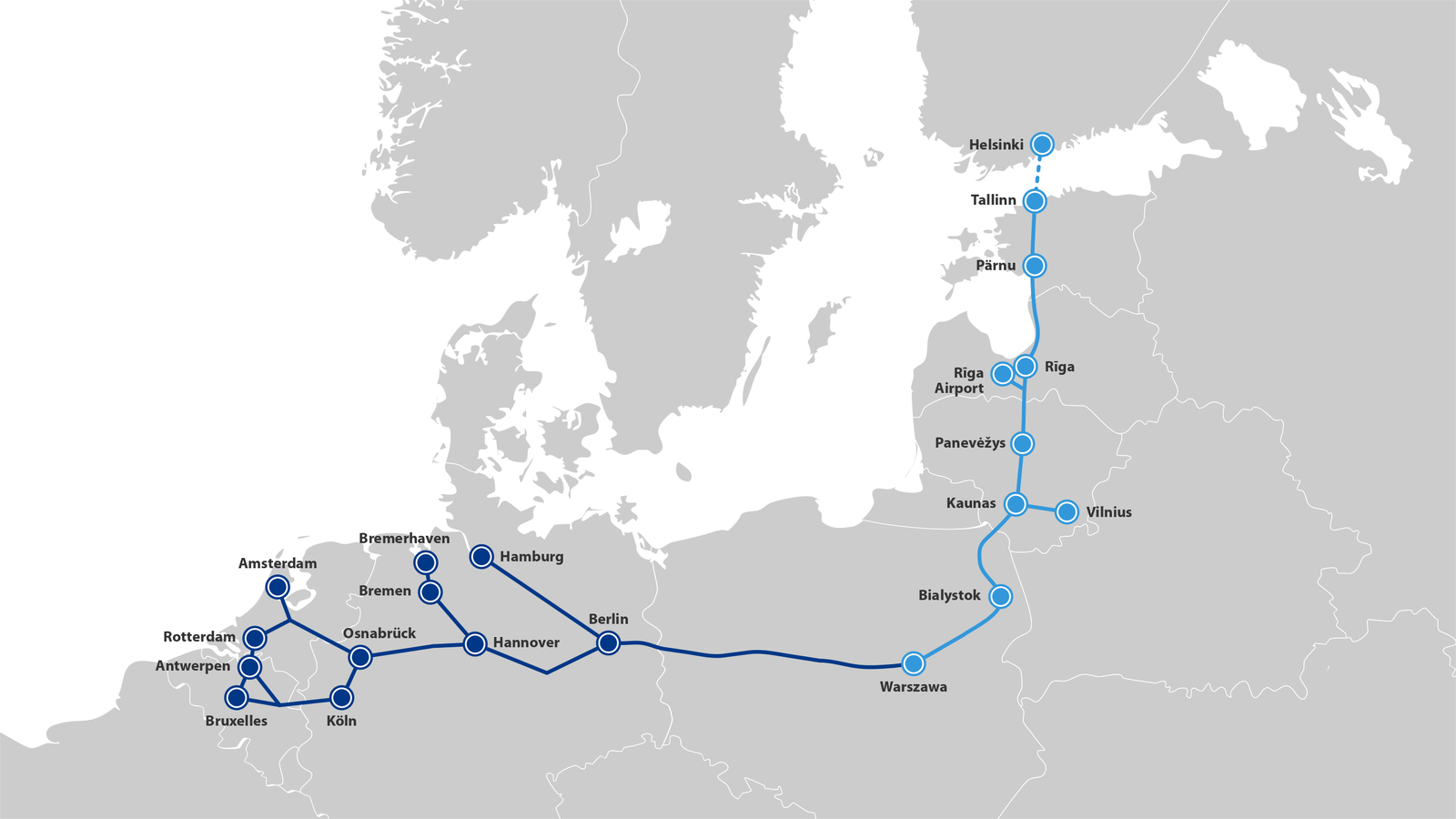 Satiksmes ministrs: "Rail Baltica" varēs īstenot tikai ar ES finansējumu Satiksmes ministrs: "Rail Baltica" varēs īstenot tikai ar ES finansējumu