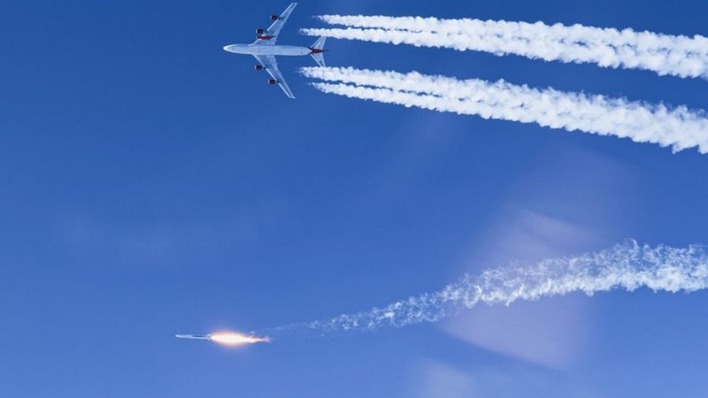 Компания Ричарда Брэнсона Virgin Orbit вывела в космос 10 спутников. Ракета стартовала с самолета Компания Ричарда Брэнсона Virgin Orbit вывела в космос 10 спутников. Ракета стартовала с самолета