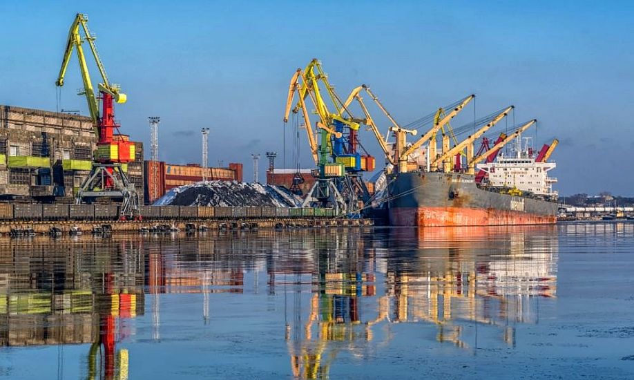 Грузооборот Вентспилсского порта за пять месяцев уменьшился на 29%