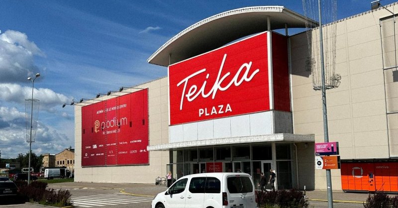 В бывшем здании "Elkor Plaza" откроется торговый центр "Teika Plaza"
