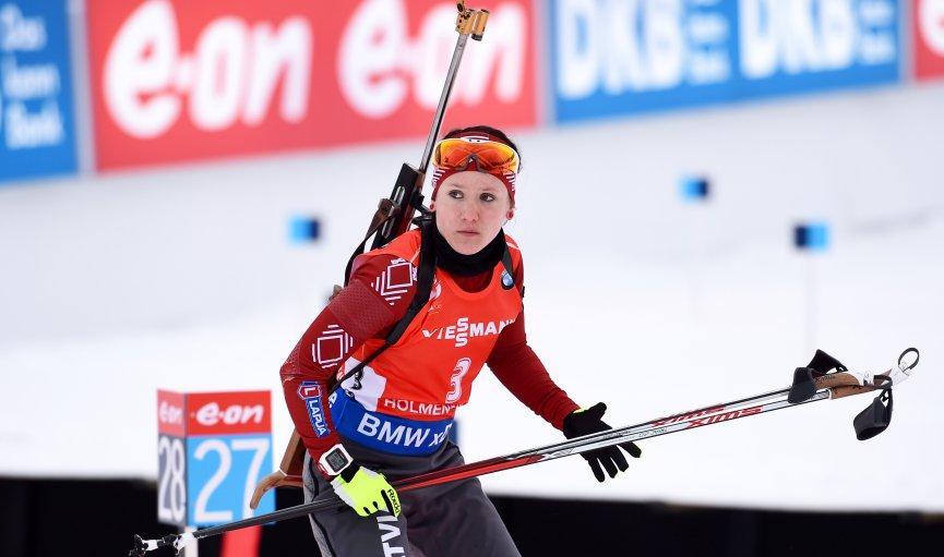 Латвийская биатлонистка Байба Бендика стала чемпионкой Европы Латвийская биатлонистка Байба Бендика стала чемпионкой Европы