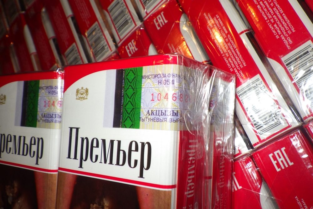 В товарном составе обнаружили 420 000 нелегальных сигарет В товарном составе обнаружили 420 000 нелегальных сигарет