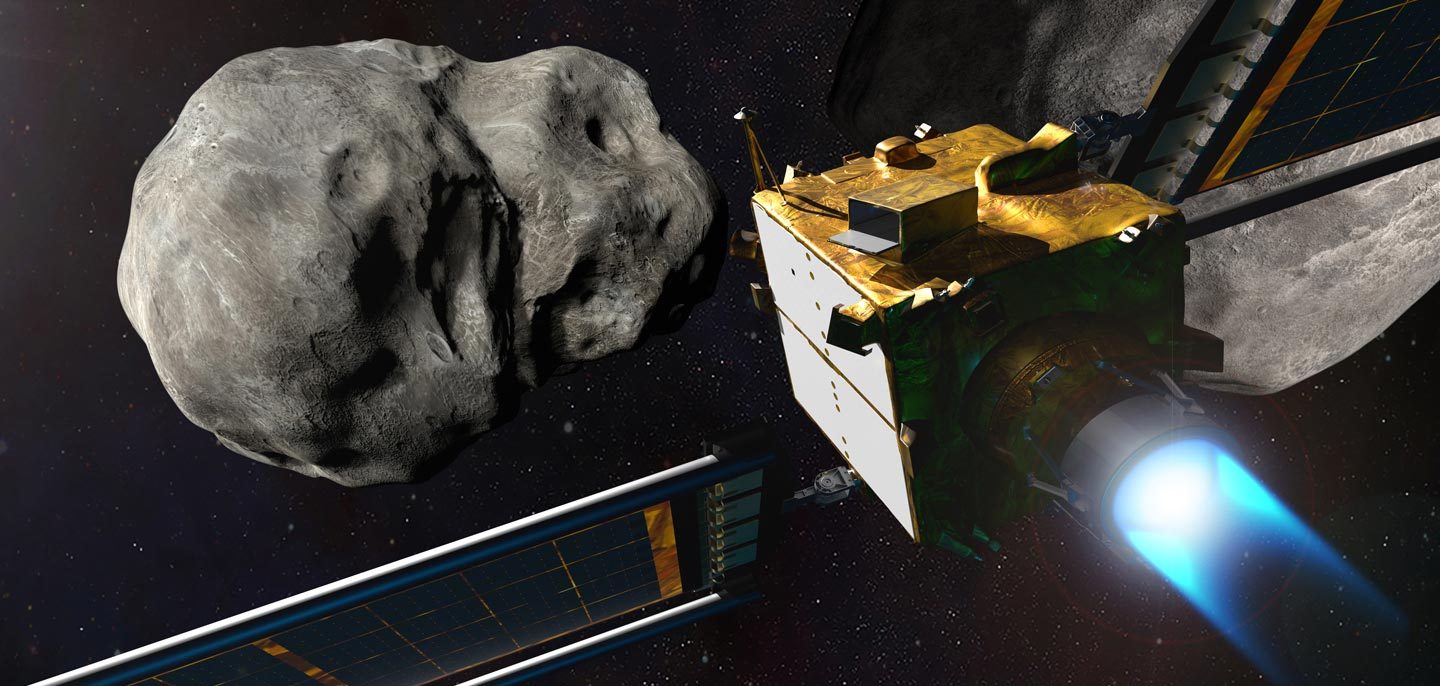 Зонд NASA успешно врезался в астероид в ходе испытаний системы защиты Земли (видео)