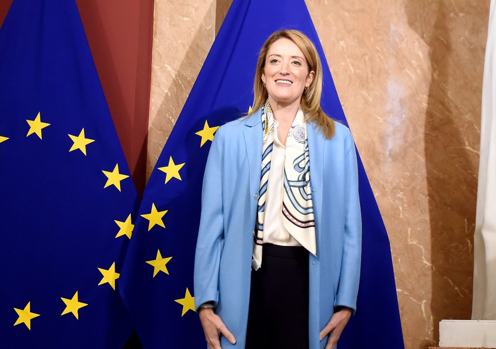 Председатель Европарламента похвалила Латвию за сохранение демократических ценностей Председатель Европарламента похвалила Латвию за сохранение демократических ценностей