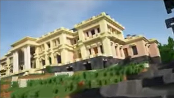 В Minecraft построили копию "дворца Путина" В Minecraft построили копию "дворца Путина"