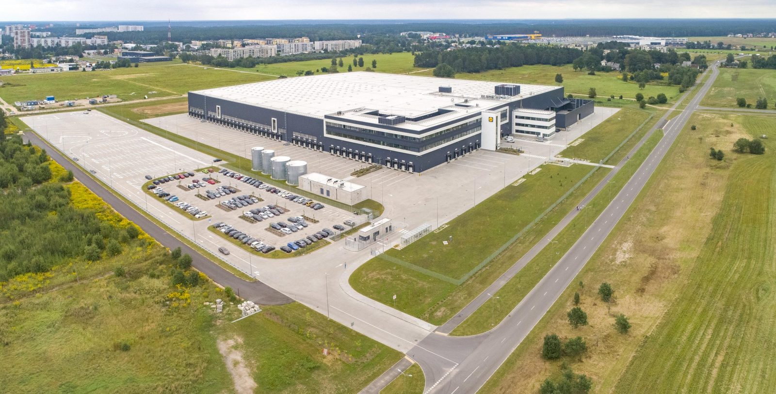 В Риге открывается логистический центр Lidl В Риге открывается логистический центр Lidl