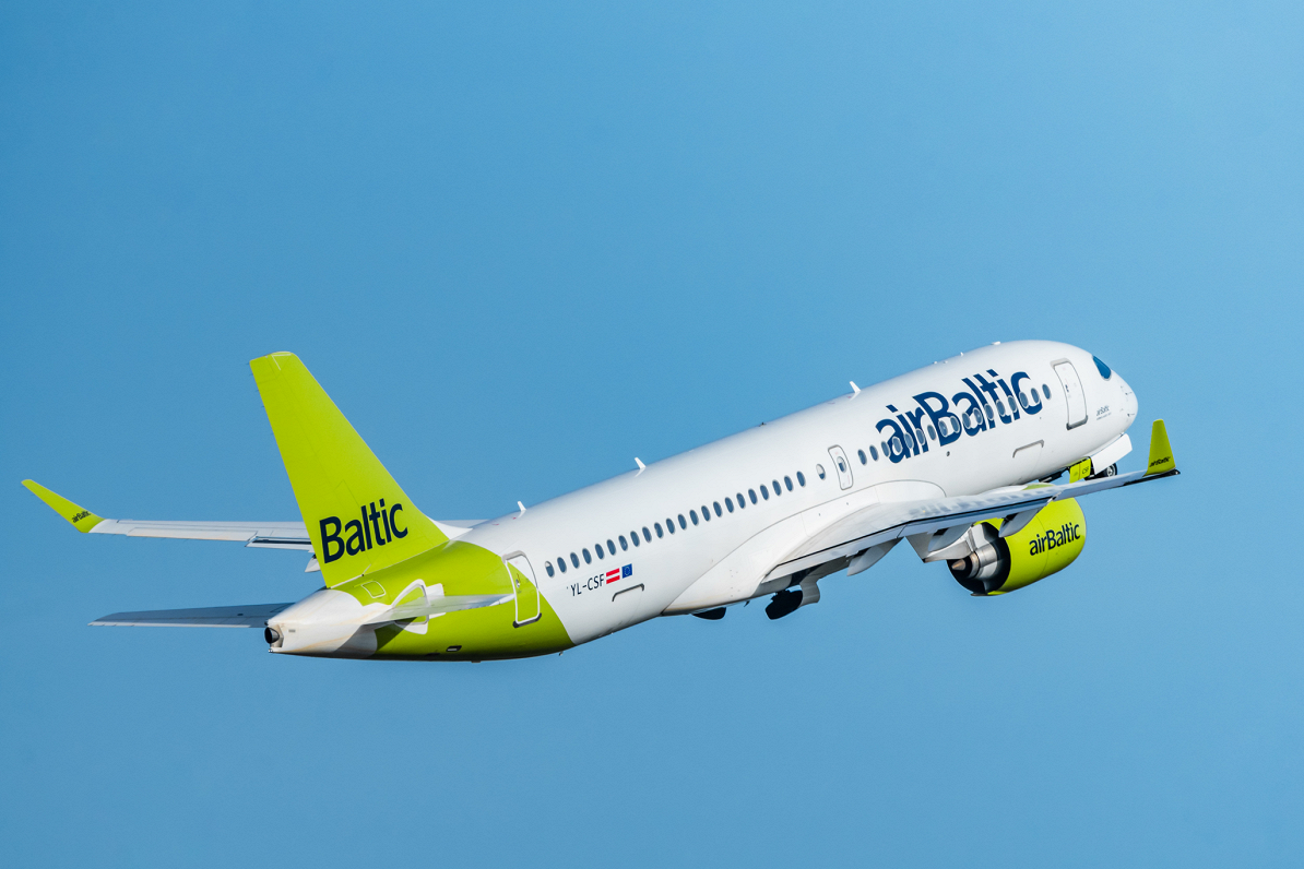 airBaltic за 11 месяцев перевезло на 12,2% больше пассажиров airBaltic за 11 месяцев перевезло на 12,2% больше пассажиров