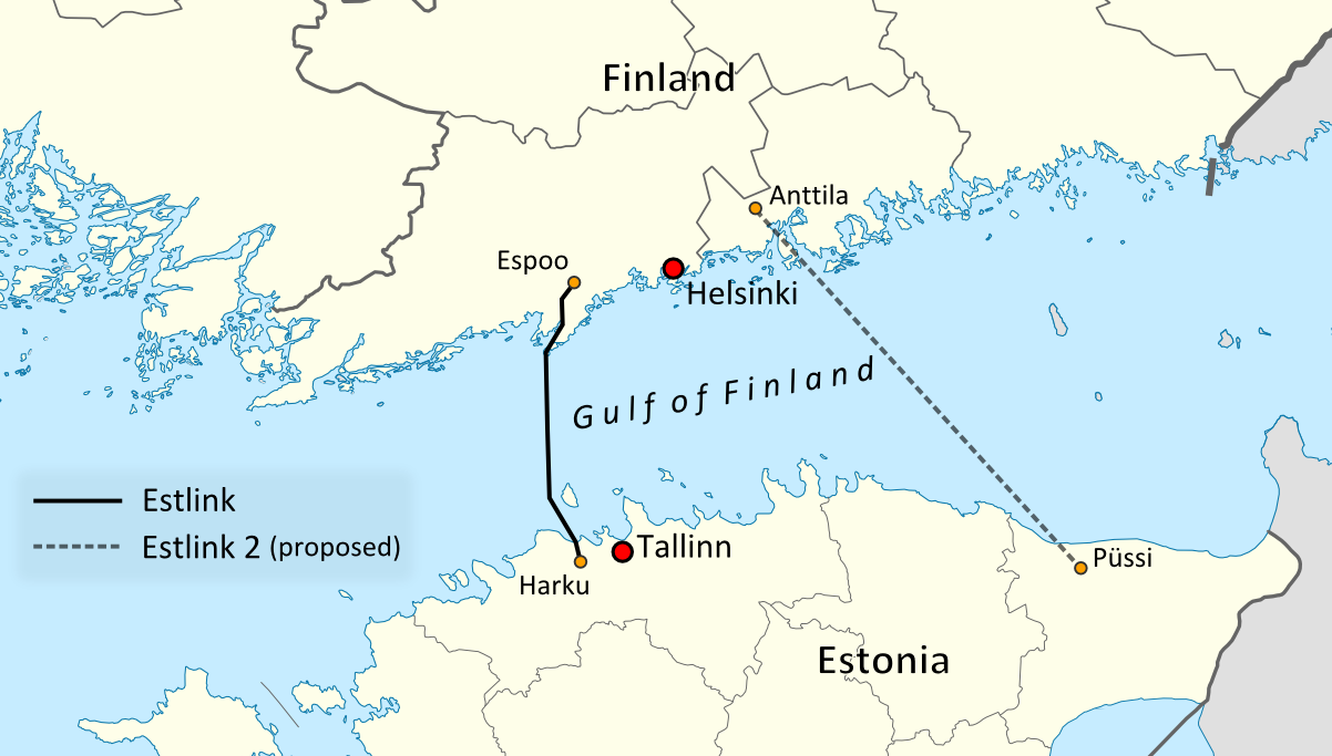 На дне моря в районе повреждения Estlink 2 найдены следы якоря На дне моря в районе повреждения Estlink 2 найдены следы якоря