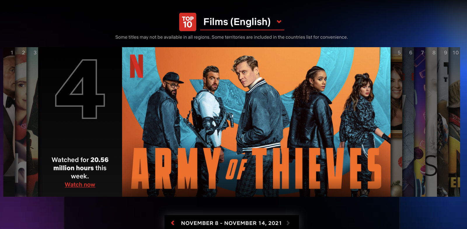 Netflix создал сайт со списками самых популярных фильмов и сериалов Netflix создал сайт со списками самых популярных фильмов и сериалов