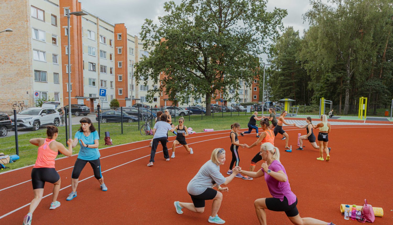 Rīgas apkaimēs sāksies bezmaksas sporta nodarbības Rīgas apkaimēs sāksies bezmaksas sporta nodarbības
