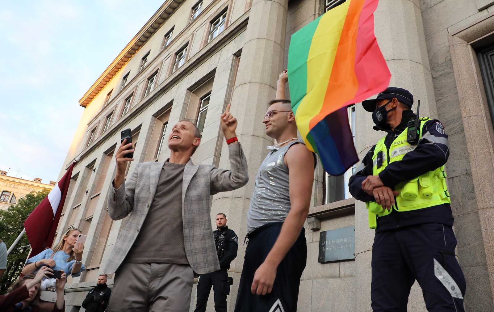 На Гобземса завели дело за несогласованный митинг у Сейма