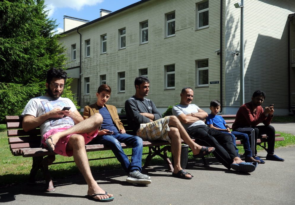 Нелегальные иммигранты, задержанные в Валге, ранее самовольно покинули центр для соискателей убежища в Муцениеки Нелегальные иммигранты, задержанные в Валге, ранее самовольно покинули центр для соискателей убежища в Муцениеки
