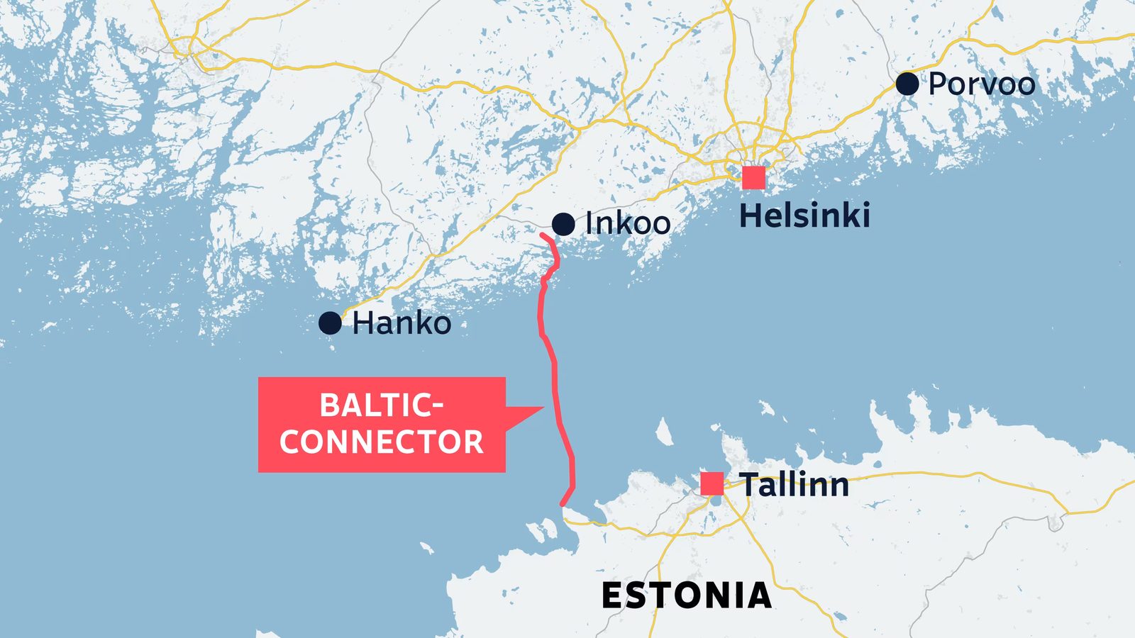 Эстония: повреждения трубопроводу "Balticconneсtor" причинены человеком