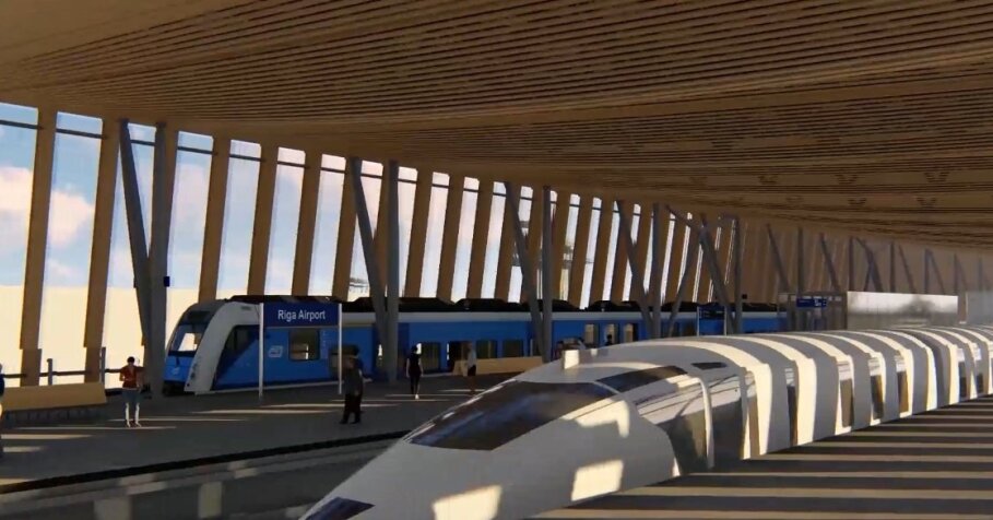 Оспорены результаты конкурса на строительство Rail Baltica в аэропорту Оспорены результаты конкурса на строительство Rail Baltica в аэропорту