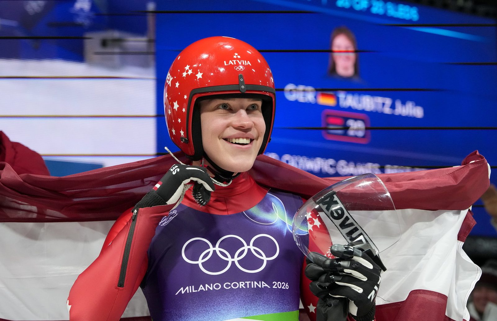 Бота стала олимпийской вице-чемпионкой по санному спорту Бота стала олимпийской вице-чемпионкой по санному спорту