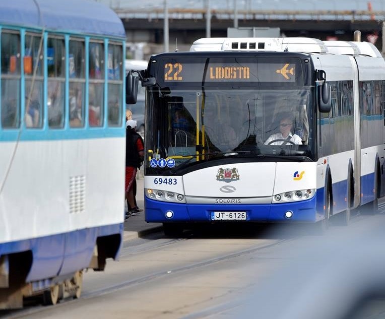 Общественный транспорт в Риге в выходные - до 22 часов Общественный транспорт в Риге в выходные - до 22 часов