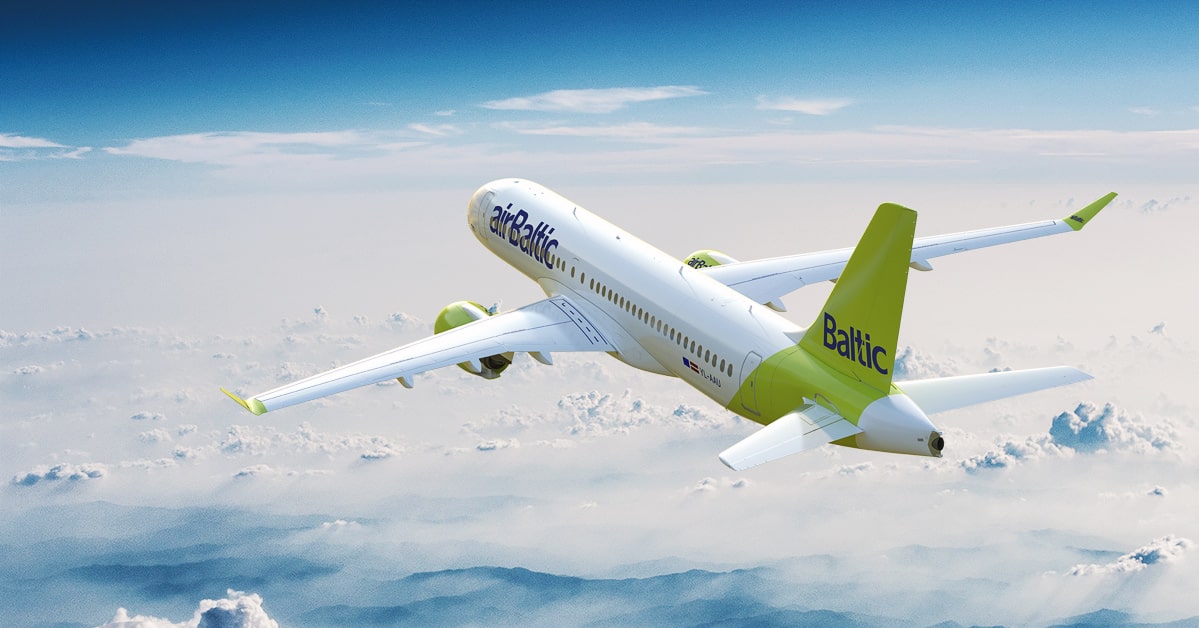 airBaltic получила Награду Ливонии airBaltic получила Награду Ливонии