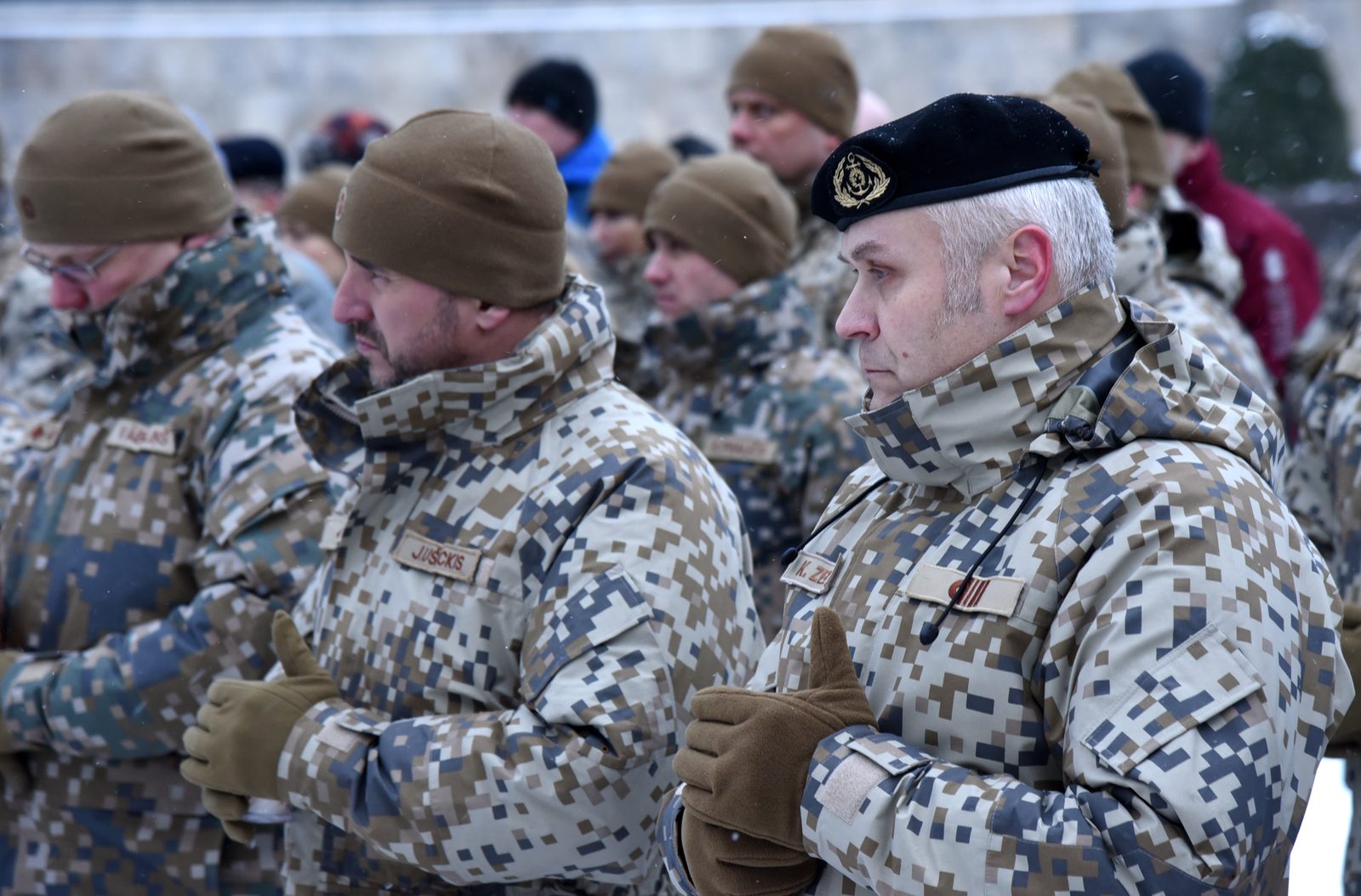 Zemessardzes vienība sākusi dežūru NATO Sevišķi ātras reaģēšanas vienībā