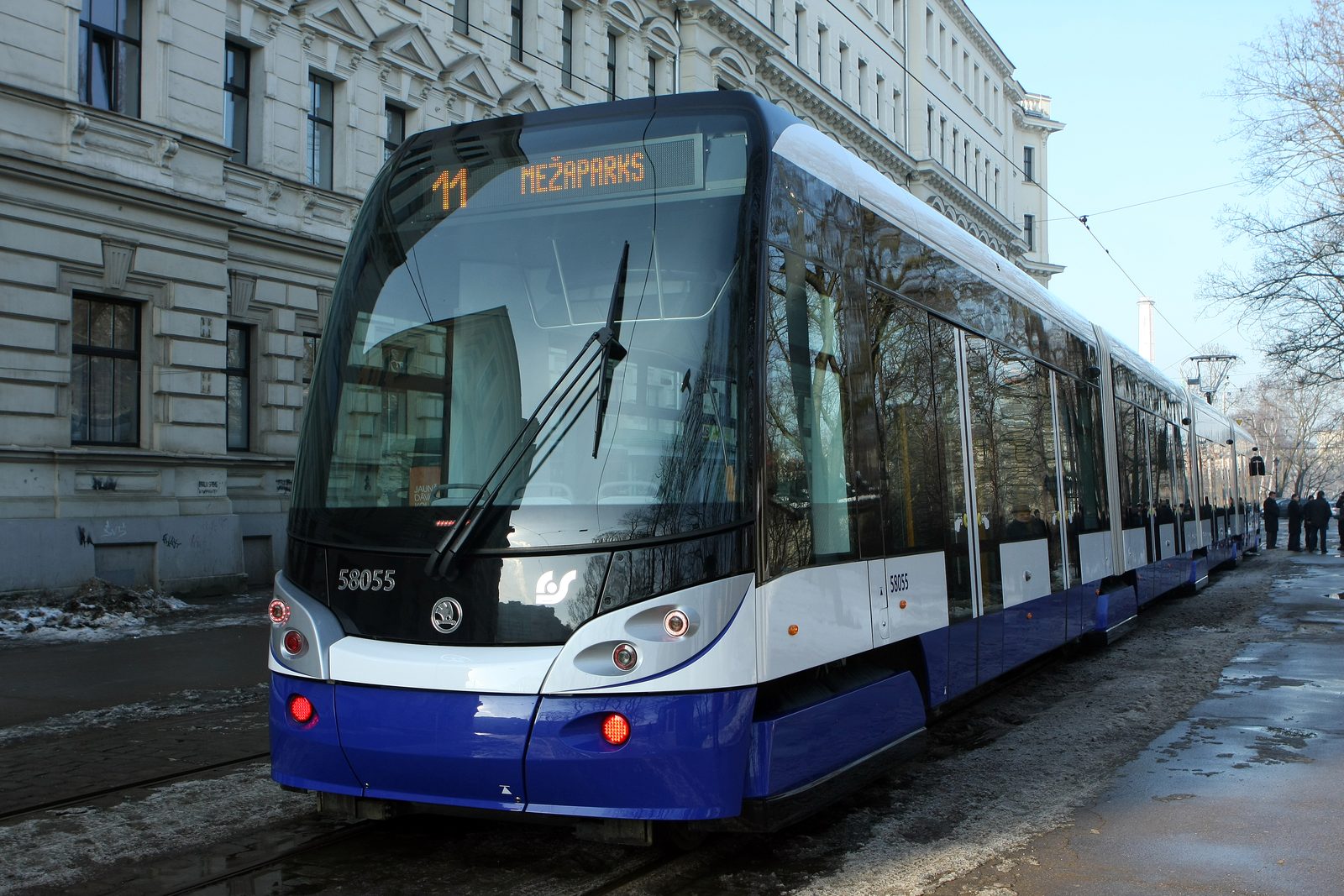 Rīgas satiksme получило все 20 низкопольных трамваев Rīgas satiksme получило все 20 низкопольных трамваев