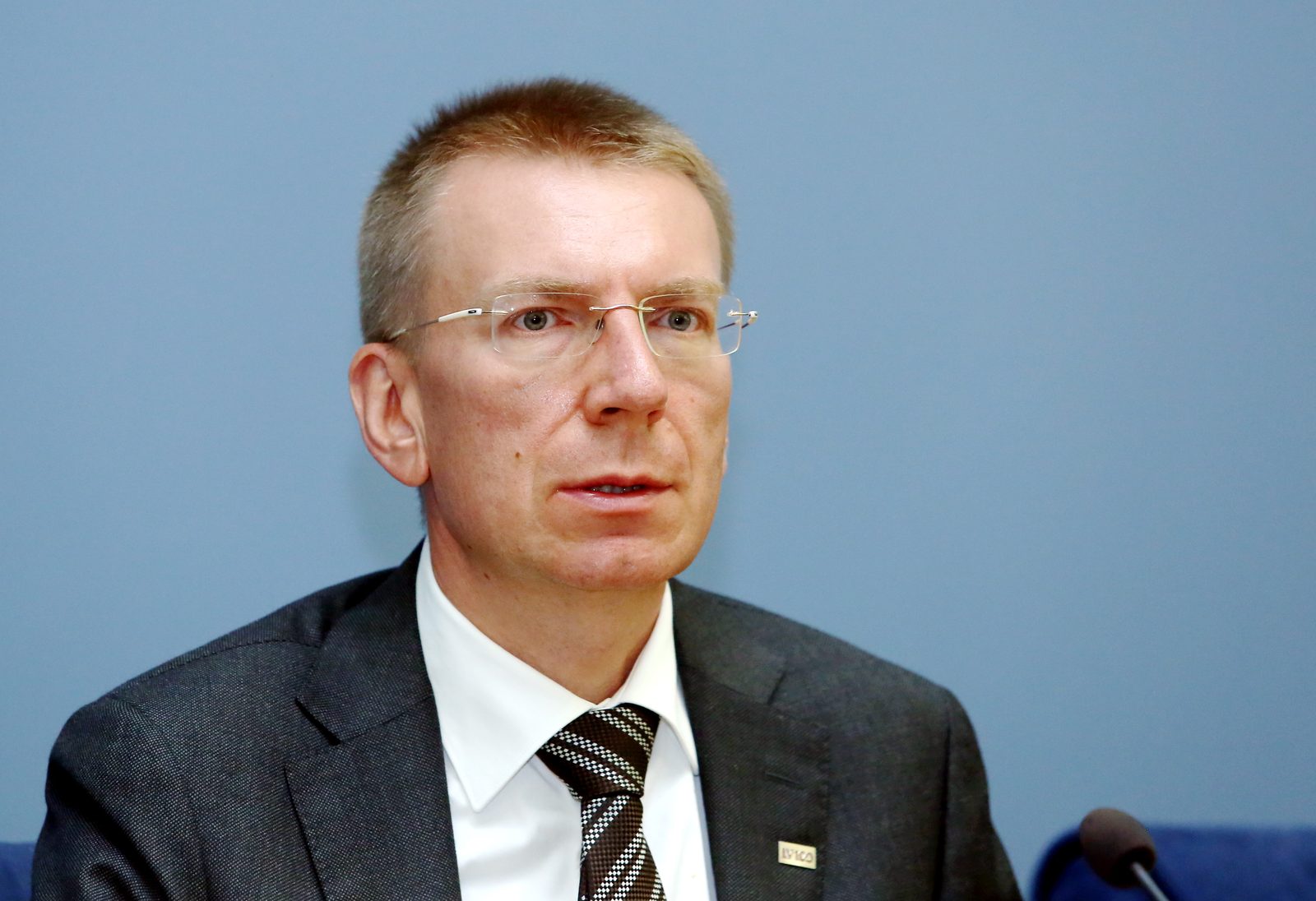 Ринкевич призвал Элксниньша четко придерживаться внешнеполитической позиции Латвии