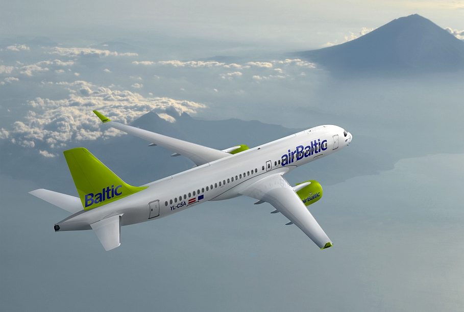 Убытки концерна airBaltic в прошлом году составили 44,3 млн евро